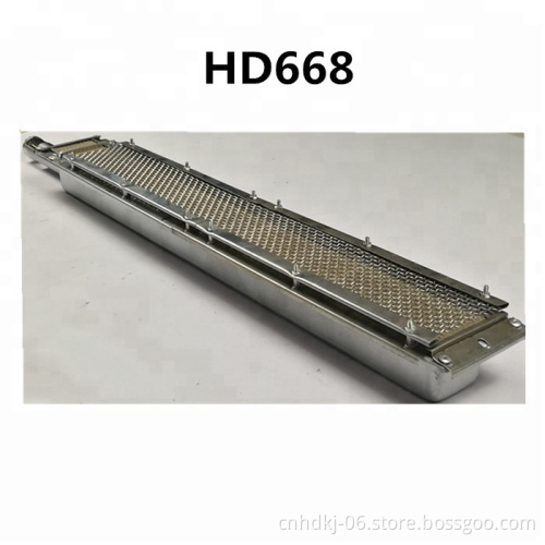 Vertical rotisserie gas shawarma machine infrared burner HD668